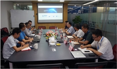 紫光集团高层到访骐俊股份，共探网络技术发展新机遇